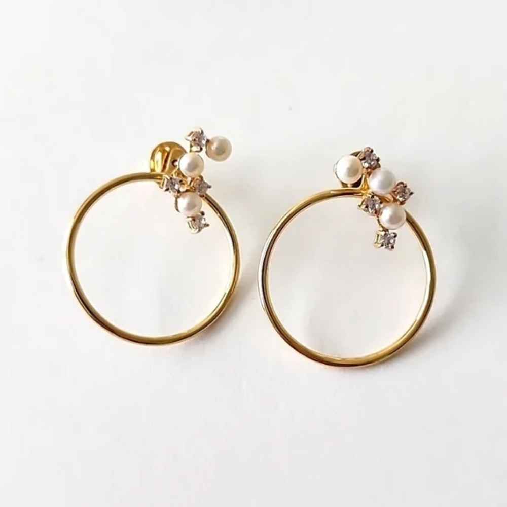 Arte Madrid Pearl Earrings